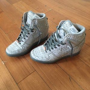 NikeID Custom wedge sneakers